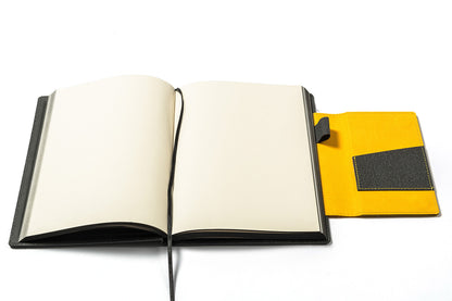 Kea Summer Yellow Hard Cover Journal with Magnetic Flap