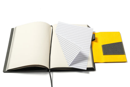 Kea Summer Yellow Hard Cover Journal with Magnetic Flap