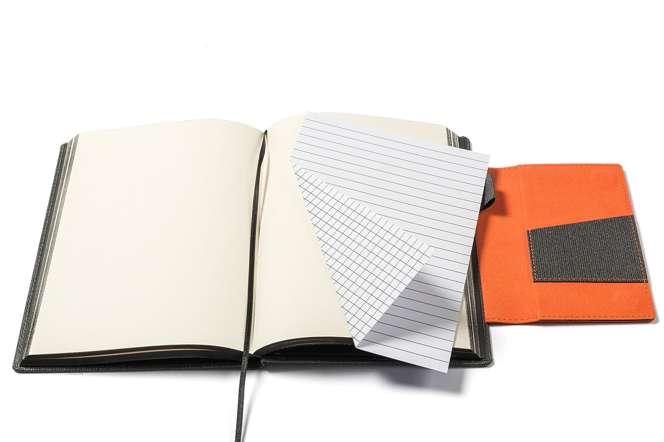 Kea Autumn Orange Hard Cover Journal with Magnetic Flap