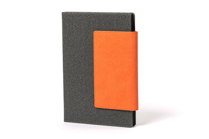 Kea Autumn Orange Hard Cover Journal with Magnetic Flap