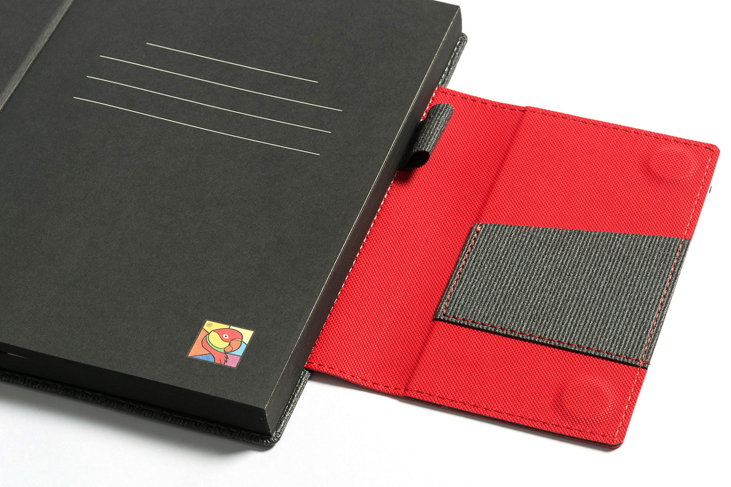 Kea Vibrant Red Hard Cover Journal with Magnetic Flap