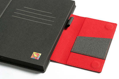 Kea Vibrant Red Hard Cover Journal with Magnetic Flap