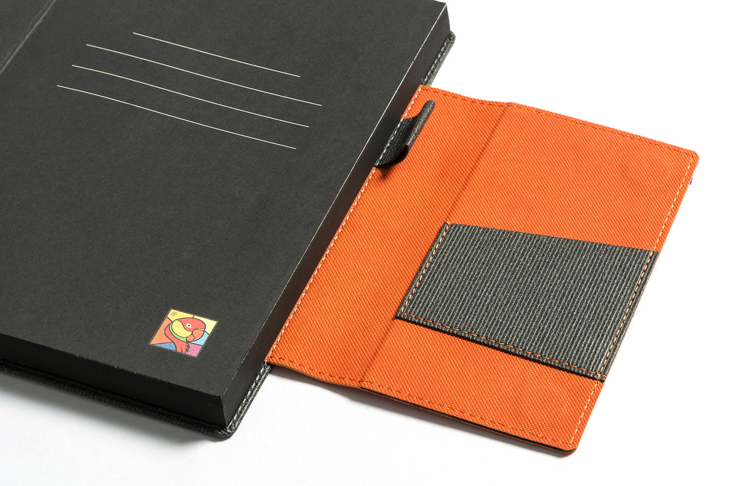 Kea Autumn Orange Hard Cover Journal with Magnetic Flap