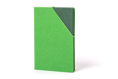 Macaw Spring Green Journal with Elastic Ribbon