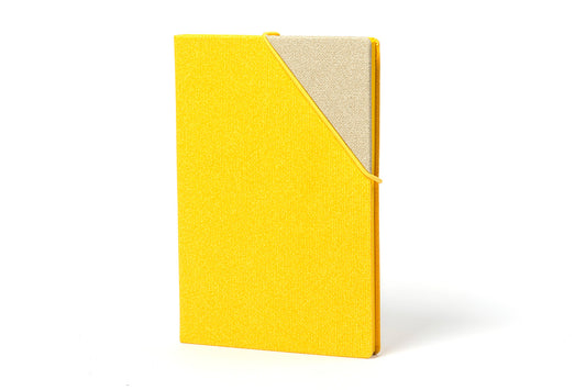 Macaw Summer Yellow Journal with Elastic Ribbon